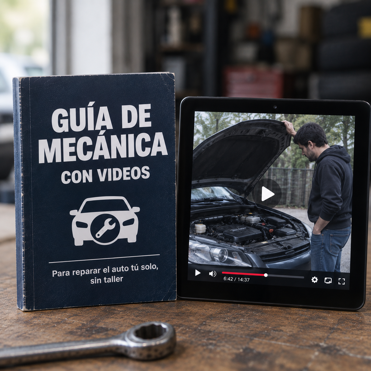 Agrega la guía de mecánica con videos para que no te vean la cara en el taller
